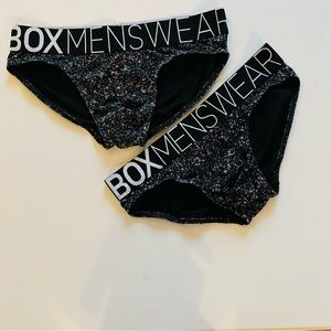 2 pack Box Menswear briefs